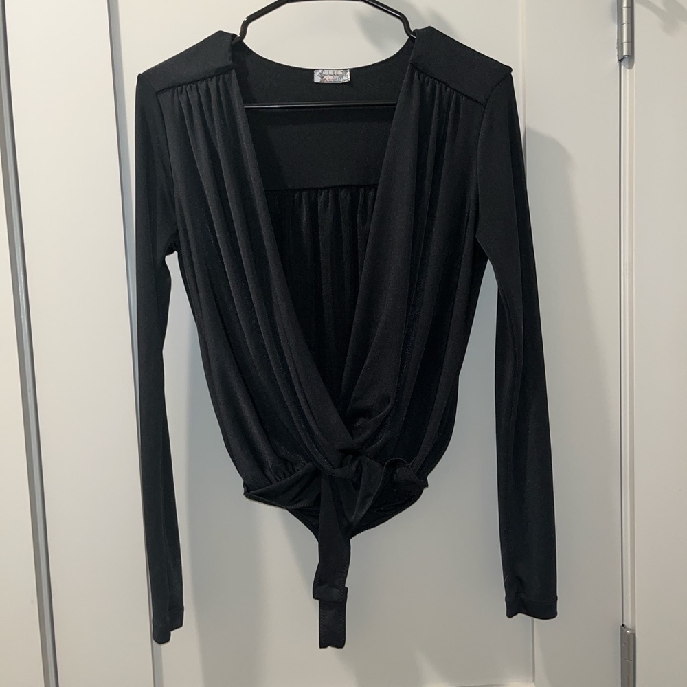 Free People long sleeve body suit
